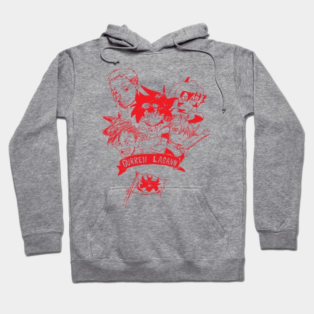 Fight the Power Red Hoodie by BarlingRob